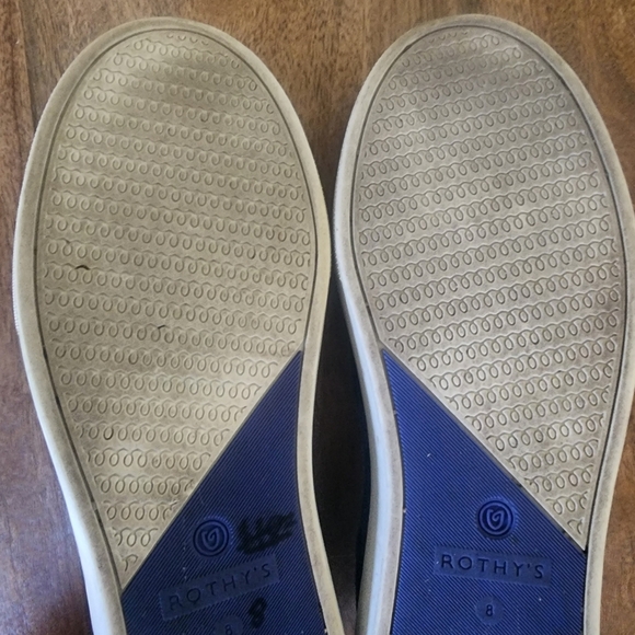 Rothy's The Original Slip On Sneaker Grey Camo Textile Comfort Shoes Women’s 8 - Picture 13 of 13